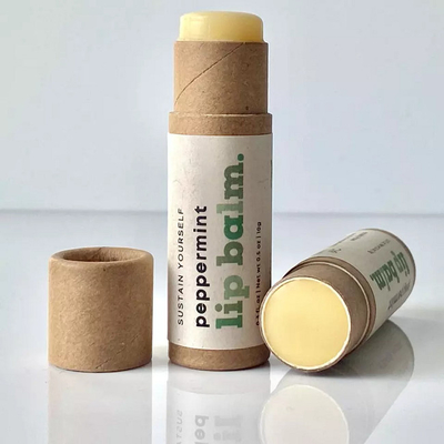 0,5 uncji Kraft Paper Balsam do ust, kartonowe dezodoranty z tektury Push Up Tubes