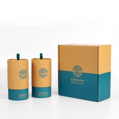 OEM Eco Friendly Paper Tube Packaging, mattelaminowany, wielofunkcyjny
