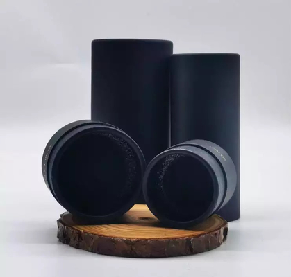 30ml 50ml 100ml Czarna tekturowa tubka na perfumy z wkładką EVA