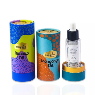 30 ml Drukowanie Kartonowa tubka z olejkiem eterycznym Pojemnik na papier do butelek kosmetycznych
