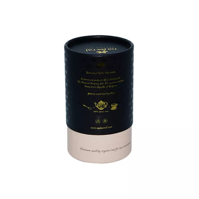 Eco Friendly Food Grade Cylinder Tube Packaging Herbata Kawa Kanister Papierowe tuby z folią aluminiową