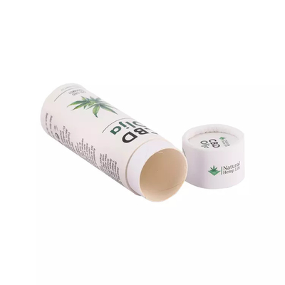 10 ml Olejek eteryczny CBD Okrągłe opakowanie z tuby papierowej Opakowanie tub kosmetycznych
