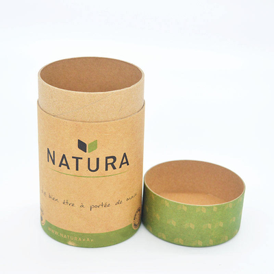 Drukowana żywność Kraft Paper Tube Okrągły cylinder Herbata Ciasteczka Opakowanie cukierków
