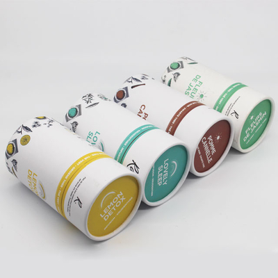 Opakowania z tubki do herbaty Okrągłe pojemniki z folii aluminiowej do produktów spożywczych Opakowania z cukierków czekoladowych