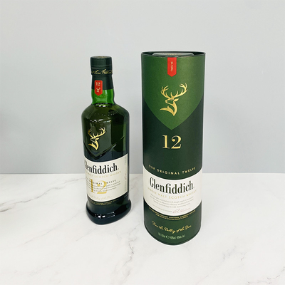 Świąteczne pudełka na wino z nadrukiem UV Ekologiczny lakier matowy