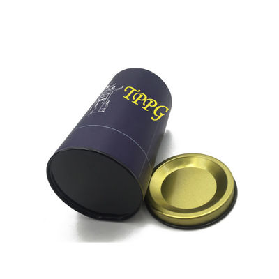 Tekturowa tuba na wino powlekana UV, wytłaczane pudełka do przechowywania wina Tektura