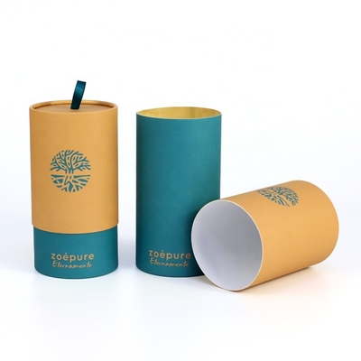 OEM Eco Friendly Paper Tube Packaging, mattelaminowany, wielofunkcyjny