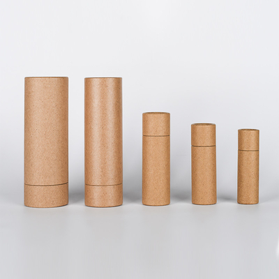 Push Up Eco Friendly Kraft Packaging, Blister Biodegradowalne tubki Chapstick