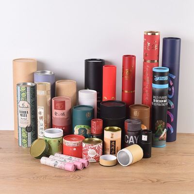 Opakowania na żywność z satynowego papieru, tuby kartonowe ODM Food Grade