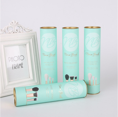 OEM Cosmetic Paper Tube Packaging Wytłaczana aksamitna poduszka włożona