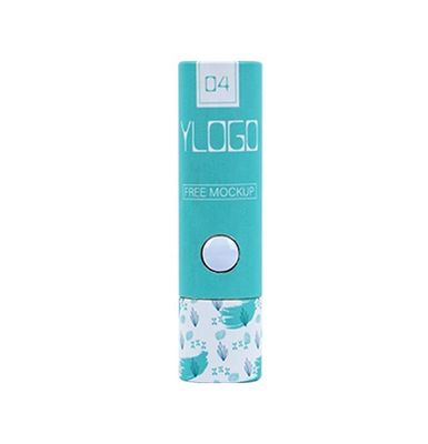 Cylindryczna tuba papierowa zabezpieczona przed dostępem dzieci do pakowania urządzeń jednorazowych