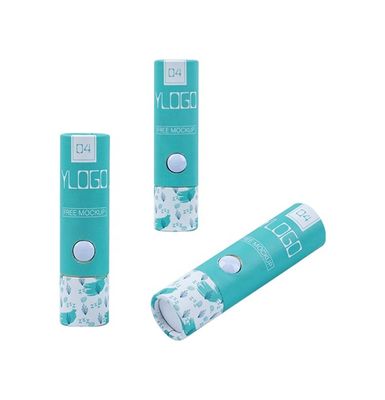 Cylindryczna tuba papierowa zabezpieczona przed dostępem dzieci do pakowania urządzeń jednorazowych