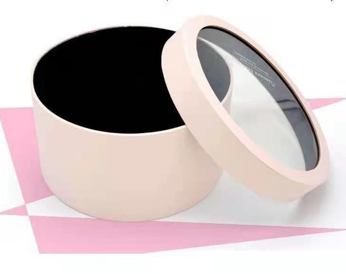 Pudełko z rurką kwiatową Opakowanie Okrągły górny cylinder okienny Eleganckie pudełko upominkowe