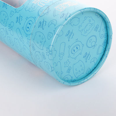 100 ml opakowanie z tuby papierowej z okienkiem, wytłaczane pudełko z papieru okiennego z PVC