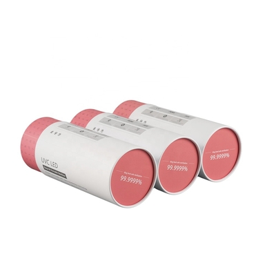 Prezentacja pióra Cylinder Opakowanie z tuby papierowej Tektura CMYK Tłoczenie na gorąco
