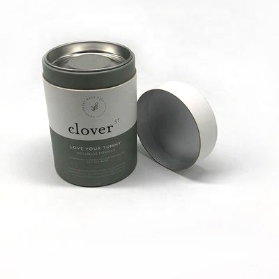 Uchwyt na tubę papierową A4, opakowanie z kartonu z recyklingu CMYK